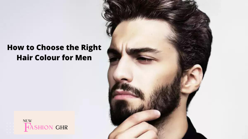 How To Choose The Right Hair Colour For Men